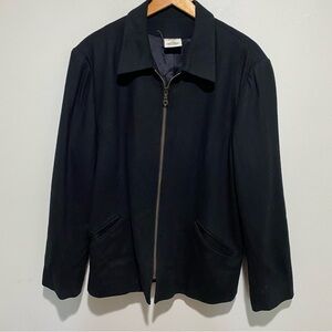Hillard &‎ Hanson Women's Black Wool Jacket Size 16